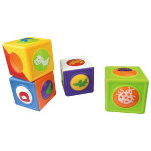 EPT sıcak satıcı komik bebek akıllı oyuncaklar bebek yığını küp blok - Product Image 1