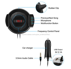 Nueva llegada universal <span class=keywords><strong>receptor</strong></span> de audio inalámbrico estéreo manos libres <span class=keywords><strong>bluetooth</strong></span> 4.1 <span class=keywords><strong>car</strong></span> kit - Product Image 3