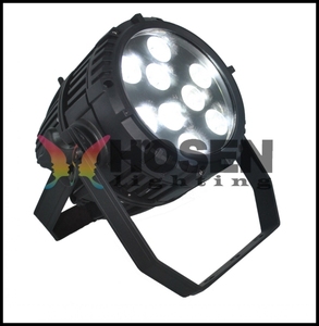 RGBWA UV batería recargable accionado DMX inalámbrico llevó plana par / potencia de la batería LED par luz - Product Image 2