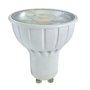 Lente difusora de alumínio die-cast, AC85-265V 8w gu10 10/20/30d, diâmetro de 50mm, led, holofote