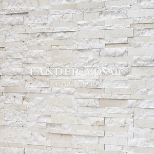 Progettazione 3D roccia finitura beige marmo <span class=keywords><strong>mosaico</strong></span> di pietra <span class=keywords><strong>per</strong></span> la decorazione domestica - Product Image 3