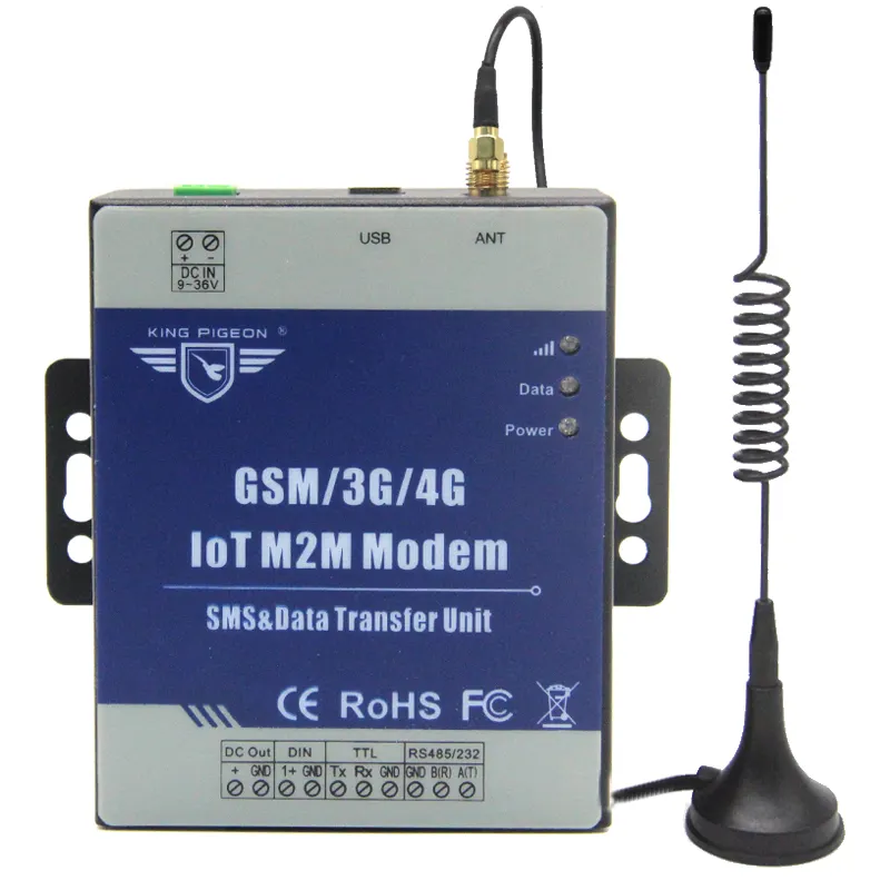 Modem Seluler Nirkabel Multiguna DTU D223, Modem Seluler Nirkabel GSM/GPRS/3G/4G Kuat dan Dapat Diprogram