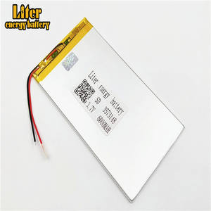 Wholesale ultra thin 3573148 6000 mAh LiPo battery 3,7 V rechargeable lithium ion polymer - Product Image 4