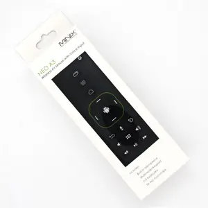 Neue Aktion Minix neo A3 Drahtlose Luftmaus 2.4G RF Fernbedienung Großhandel Online-Tastatur mit Stimme