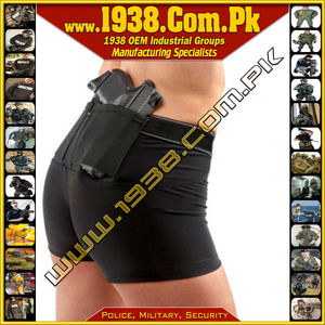 Tactical Undercover Women's Black Short <b>Concealment</b> Shorts Tactical <b>Concealed</b> Carry Shorts - Product Image 2