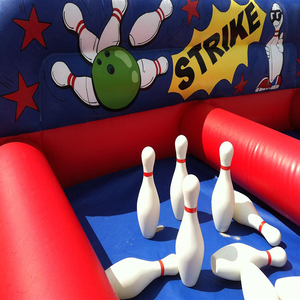 Équipement de <span class=keywords><strong>bowling</strong></span> gonflable d'occasion à deux pistes, prix bas à vendre - Product Image 3