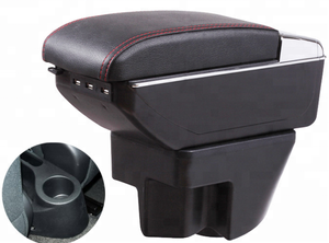 กล่องที่เท้าแขนคอนโซลกลางรถยนต์,พร้อม USB สำหรับ <span class=keywords><strong>MG</strong></span> <span class=keywords><strong>ZS</strong></span> ชิ้นส่วน<span class=keywords><strong>ภายใน</strong></span>รถยนต์หนังใหม่ปี2018 - Product Image 4