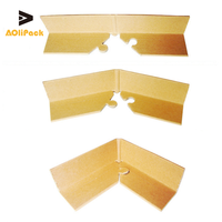 Protecteur d'angle en métal/rouleau en papier kraft recyclable