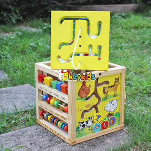 Gros bébé en bois <span class=keywords><strong>labyrinthe</strong></span> jouet perle pour l'éducation W11B127 - Product Image 5