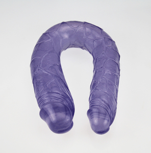 CONSOLADOR DOBLE PUNTA COLOR <span class=keywords><strong>MORADO</strong></span> - Product Image 1