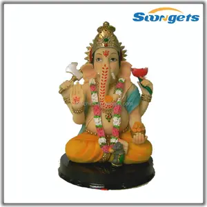 SGE649F Ganesh 树脂印度教神偶像