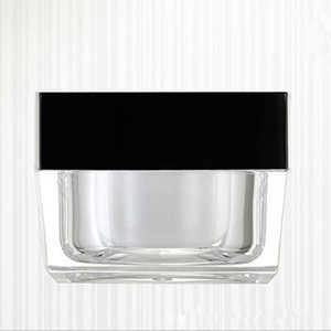 Mini Mỹ Phẩm <span class=keywords><strong>Container</strong></span> 5 Gam 10 Gam 15 Gam 30 Gam 50 Gam Vuông Cube Acrylic Jar Kem Rõ Ràng Nồi Trang Điểm Jar - Product Image 2
