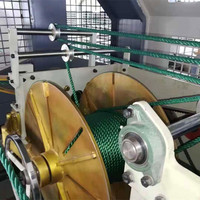 Machine à tresser les cordes en Polyester pour animaux de compagnie, à 3 brins, haute sortie, appareil pour la fabrication de câbles, v