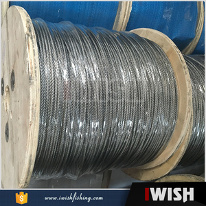 <span class=keywords><strong>Nylon</strong></span> Gecoat 7X7 304 Roestvrij Vliegtuigen 1000 Voeten Leider Draad Voor Vissen Rigs - Product Image 2