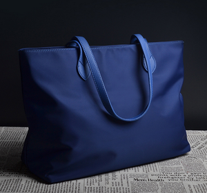 高品質ナイロン素材トートバッグカラフルレディースショッピングハンドバッグ中国製 - Product Image 4