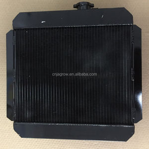 Hermoso polvo negro radiador de aluminio para Ford Capri MKI-III/es Cort MKII Kent 1.3/1.6/Essex v4 2.0 MT - Product Image 2