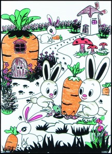 Coloración cartel de terciopelo mangas tienda de almacenamiento - Product Image 6