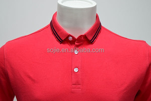 Polo barato de alta calidad Polo de cuello rojo Hombre Polo Tailandia Fabricante de ropa - Product Image 3