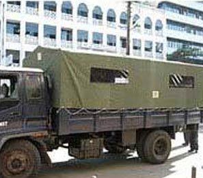 Lona verde del ejército cubiertas de lona <span class=keywords><strong>para</strong></span> el carro con ojal - Product Image 5