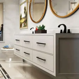 Деревянный шкаф для кухни и ванной, современный дизайн, оптом