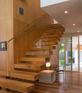 Escalera Flotante Moderna de Madera, <span class=keywords><strong>Escaleras</strong></span> en Voladizo - Product Image 6