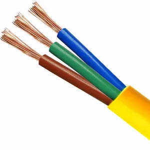 Highly Heat-Resistant Silicone Sheathed cable 3x0.75mm2 pvc flexible cable