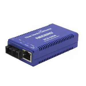 100Base-Tx/FxポートRj45デュアルファイバーシングルモード光パワーコンバーターをサポート