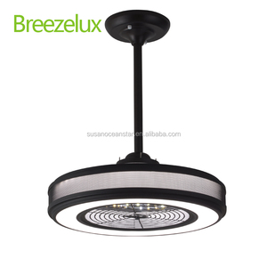 Superventas mate negro mudo ventilador <span class=keywords><strong>de</strong></span> <span class=keywords><strong>techo</strong></span> Control remoto salón lámpara ventilador <span class=keywords><strong>de</strong></span> <span class=keywords><strong>techo</strong></span> moderna - Product Image 1