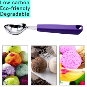 Cuchara para Helado de Cocina con Nuevo Mango, 100% Ecológica y de Grado Alimenticio - Product Image 2