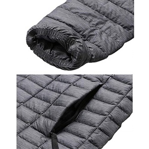 Chaqueta Acolchada Negra para <span class=keywords><strong>Hombre</strong></span>, Resistente al Viento, 100% Nailon, con Calefacción - Product Image 5