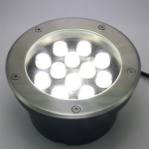 Lampes enterrées d'extérieur 12W AC85-265V <span class=keywords><strong>LED</strong></span> pour jardin, chemin, <span class=keywords><strong>sol</strong></span>, éclairage encastré au <span class=keywords><strong>sol</strong></span> - Product Image 5