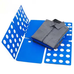 Flip fold clothes folder hld red yellow blue green orange white black pp plastic adult size shirt clothes folding board