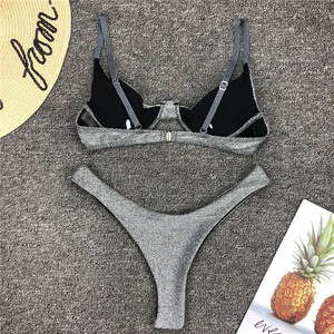 Cikini – maillot de bain deux pièces Sexy sans entrejambe pour femmes, ensemble de fabrication de maillots de bain pour l'été - Product Image 3
