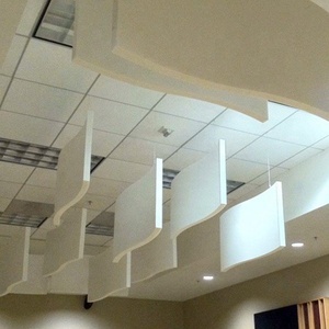 Ánh Sáng Trọng lượng 2 'x 4' treo treo sóng cong sợi thủy tinh len Trần Bảng điều chỉnh giá - Product Image 4