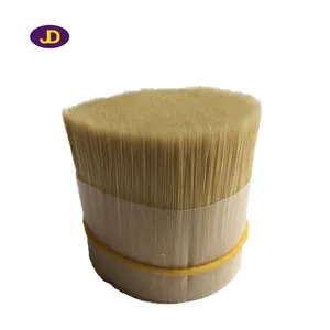 Manufacturers produce synthetic monofilament PET paint brush filament premium filament holds pigments well