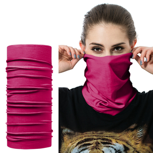 Multifonctionnel Tube <span class=keywords><strong>Cyclisme</strong></span> Plaine Rouge Noir Solide Bleu Vert Impression Vierge Tubulaire Sans Couture Bandana - Product Image 3