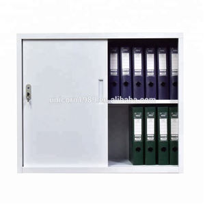 Petite armoire de bureau <span class=keywords><strong>porte</strong></span> <span class=keywords><strong>coulissante</strong></span> en acier classeur - Product Image 5