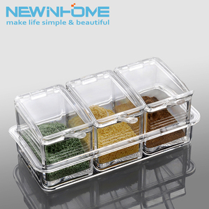 Newinhome <strong>spice</strong> <strong>containers</strong> custom made <strong>plastic</strong> <strong>multi</strong> sugar salt <strong>container</strong> eco-friendly herb & <strong>spice</strong> tools - Product Image 6