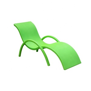 كرسي شمسي من الخوص خارجي على شكل حرف <span class=keywords><strong>s</strong></span> يُباع أكثر مبيعًا لجانب البركة - Product Image 3