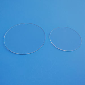 ขายร้อนในเดือนกันยายนคุณภาพที่เหนือกว่าความแข็งที่แข็งแกร่งที่กำหนดเองแซฟไฟร์คริสตัลแก้วแสงแบน - Product Image 4