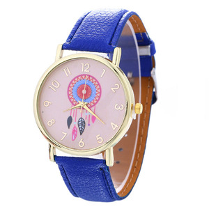 <span class=keywords><strong>El</strong></span> último Diseño Color Mezclado Mujeres Reloj Pulsera de Cuero Encanto Del <span class=keywords><strong>Cazador</strong></span> de Sueños - Product Image 3