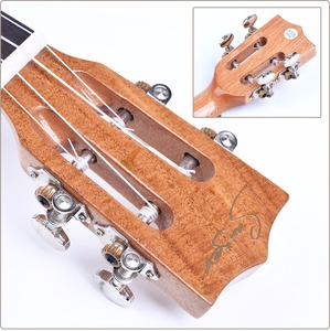 <span class=keywords><strong>Ukelele</strong></span> hecho a mano del concierto de Hawaii Koa del bisel del brazo de <span class=keywords><strong>la</strong></span> marca de encargo - Product Image 3
