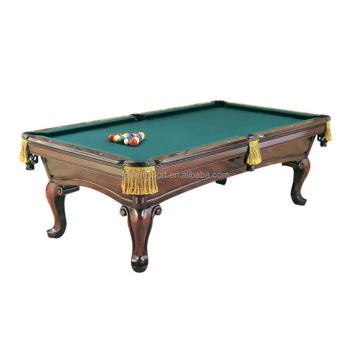 Solid wood slate billiard 8 ball pool table with cheap price for sale