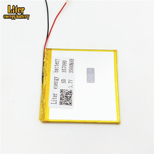Battery Lithium Polymer Rechargeable battery of 3,7 V 357090, 3500 mah Battery Li-ion - Product Image 2