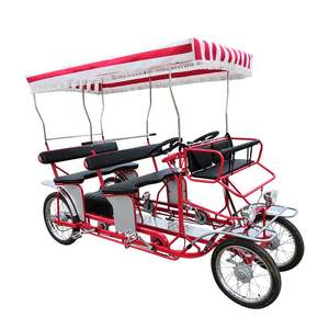 Vélo de location professionnelle pour adultes, 4 personnes et <span class=keywords><strong>2</strong></span> personnes, pédale latérale - Product Image 3