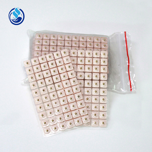 Medicina Monouso sterile Cina Naturale semi di Usa E Getta sterili magnetico pellet-oro placcato orecchio ago palle - Product Image 3