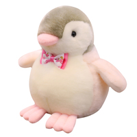 Nouveaux jouets en peluche de pingouin en peluche d'animaux mignons en gros de la Chine pour les oreillers d'anniversaire des enfants en 2019