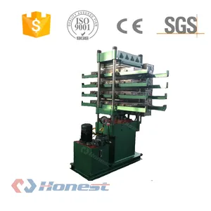 High quality tire recycle rubber floor tile heat press machine