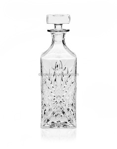 James Scott Crystal Liquor <strong>Whiskey</strong> and Wine Decanter <strong>Irish</strong> Cut 750ml