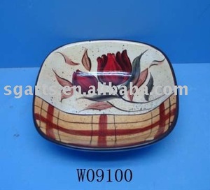 Seguro diseño de <span class=keywords><strong>la</strong></span> pintura de cerámica plato de <span class=keywords><strong>Dulces</strong></span> Bandeja de aperitivos - Product Image 1